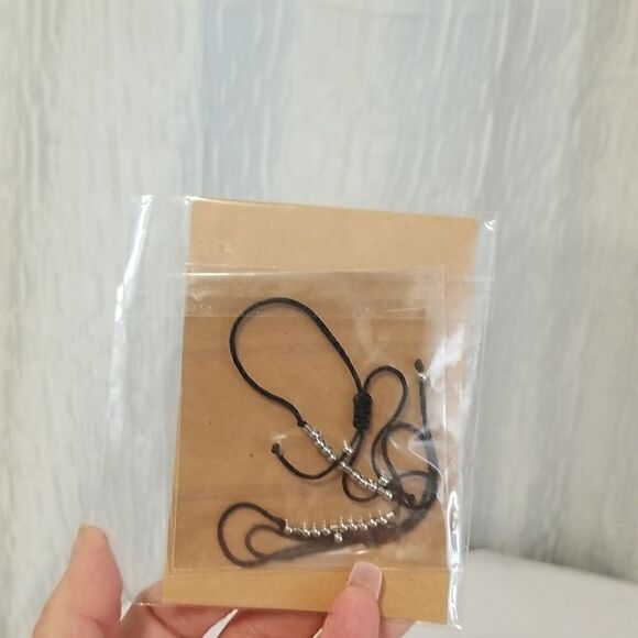 BFF Morse code adjustable bracelet new - Picture 3 of 4